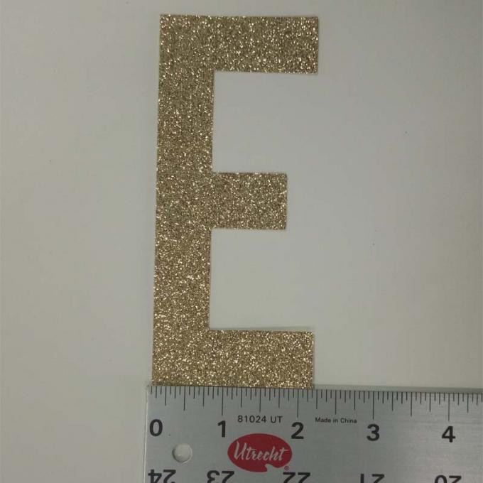 Kundengebundene handgemachte Funkeln-Cardstock Buchstabe-große Buchstaben E