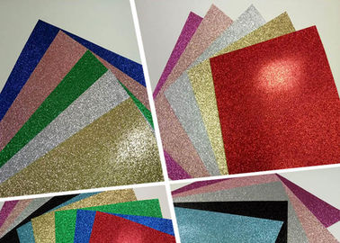 China Handgemachte Farbe gewellte Funkeln-Karten-Papier-Feiertags-Dekoration für die Karten-Herstellung fournisseur