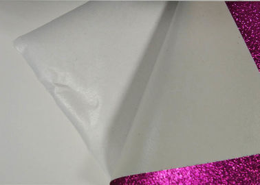China Glänzender Fushcia selbstklebender Funkeln-Sand des Funkeln-Papier-1/128 für den Schnitt des Plotters fournisseur
