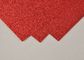 Funkeln 300gsm verzierend rotes, tapezieren Sie 0.5mm Stärke für Heiratseinladung fournisseur