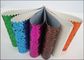 Kunstleder Mehrfarben-PU-Funkeln-Gewebe für Tapeten-Schuhe und Taschen fournisseur