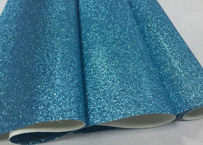 Funkeln-Gewebe-Ozean-Blau-Schein-Tapete für Tapeten-Wandverkleidung