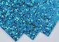 China Hellblaues Schein-Funkeln-Papier, Wand-Dekor-Farbkundenspezifisches Funkeln-Papier exportateur